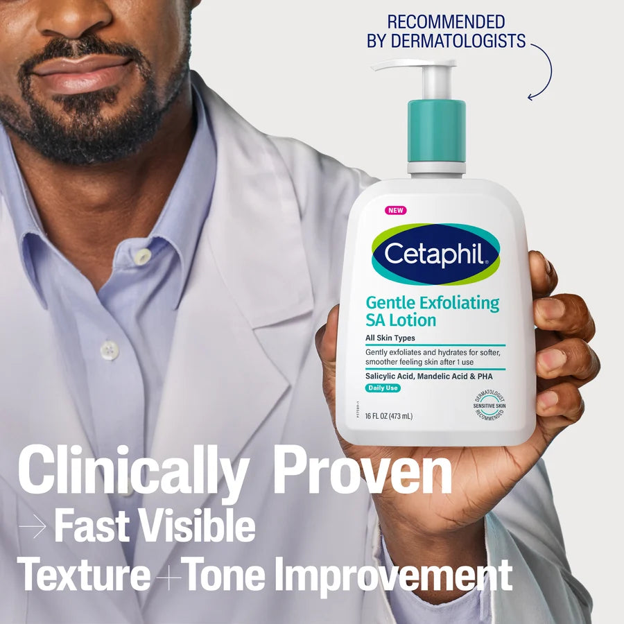 Cetaphil Gentle Exfoliating & Hydrating SA Lotion 16Oz/473Ml
