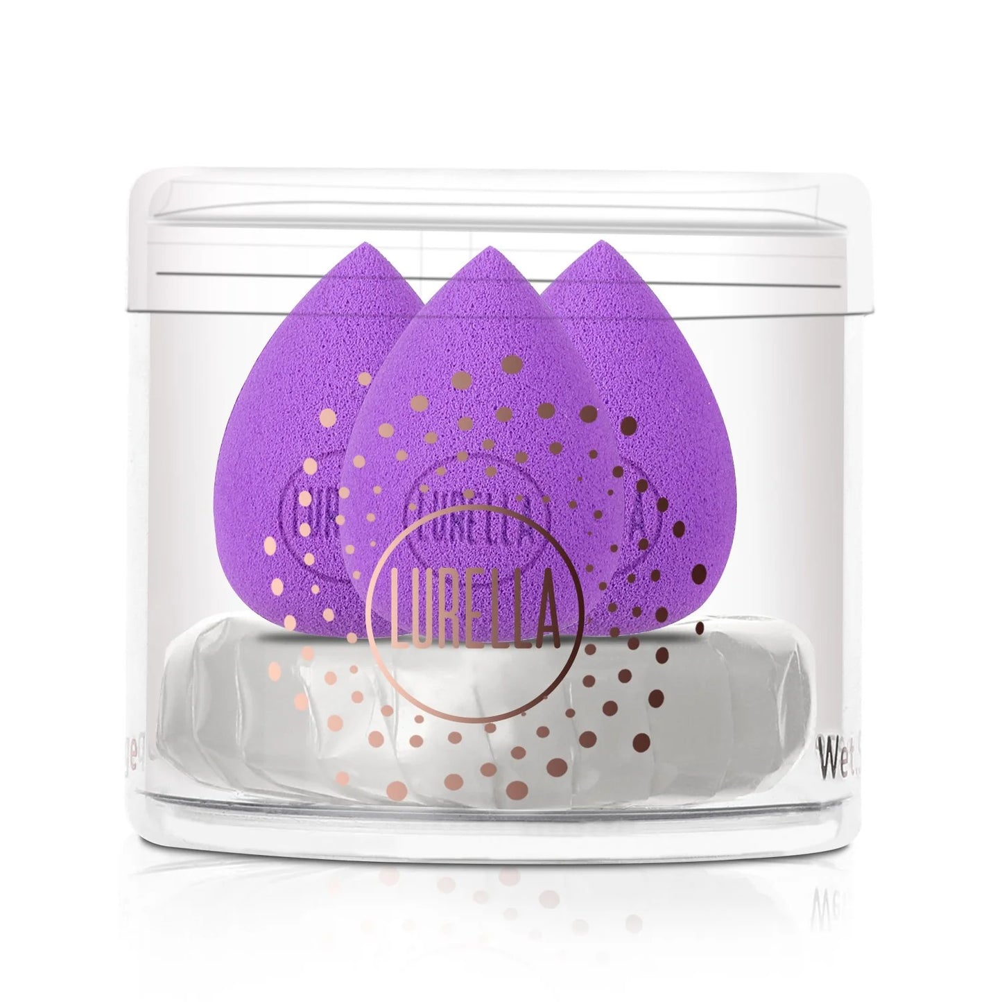 Lurella - Mini Teardrop Sponge Pack - Purple