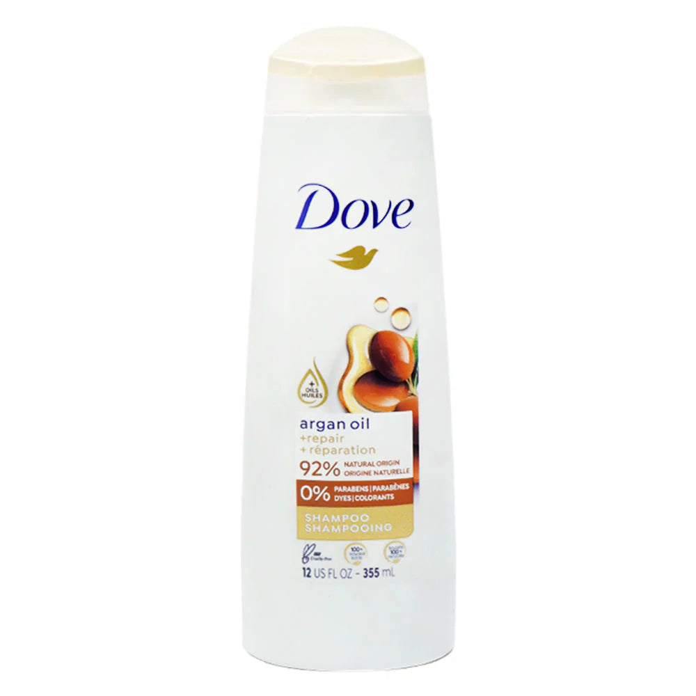 Dove Argan Oil & Repair Damage Therapy Shampoo 355ml