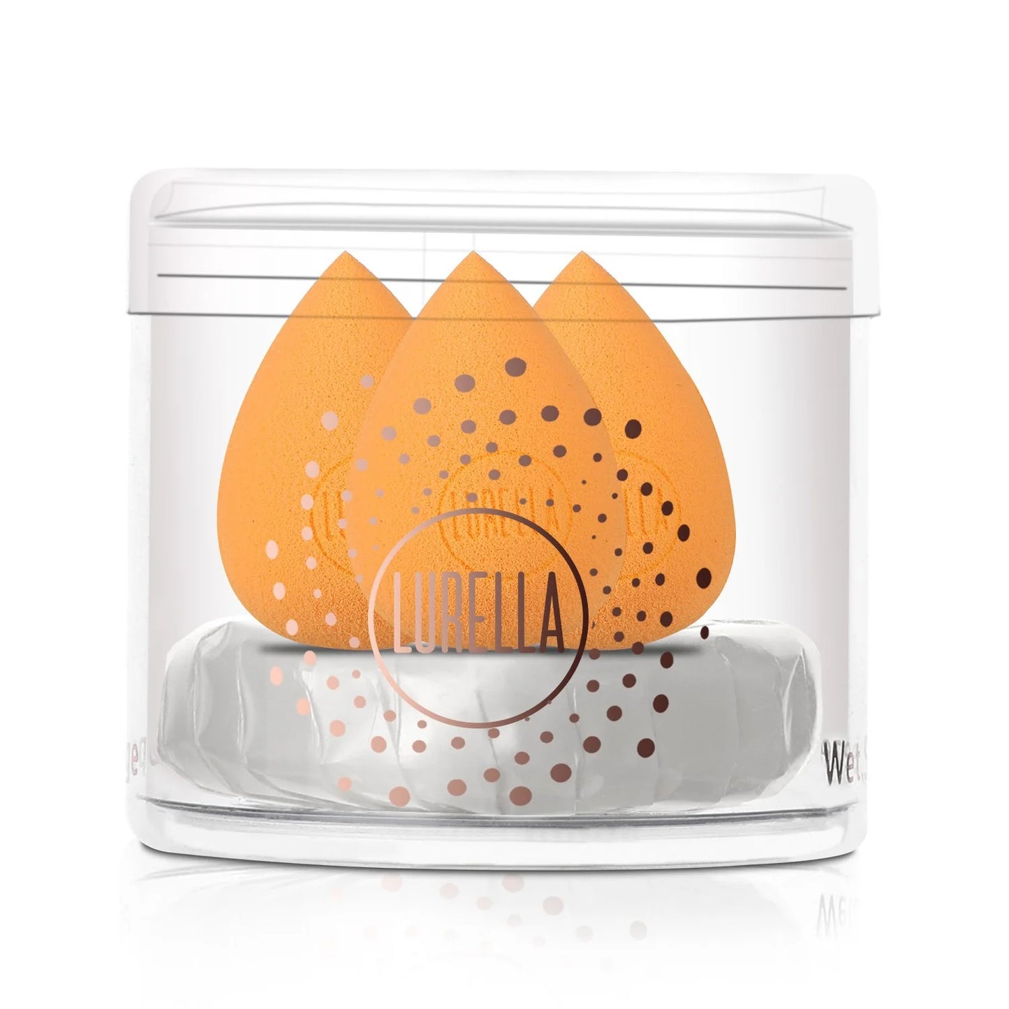 Lurella - Mini Teardrop Sponge Pack - Orange