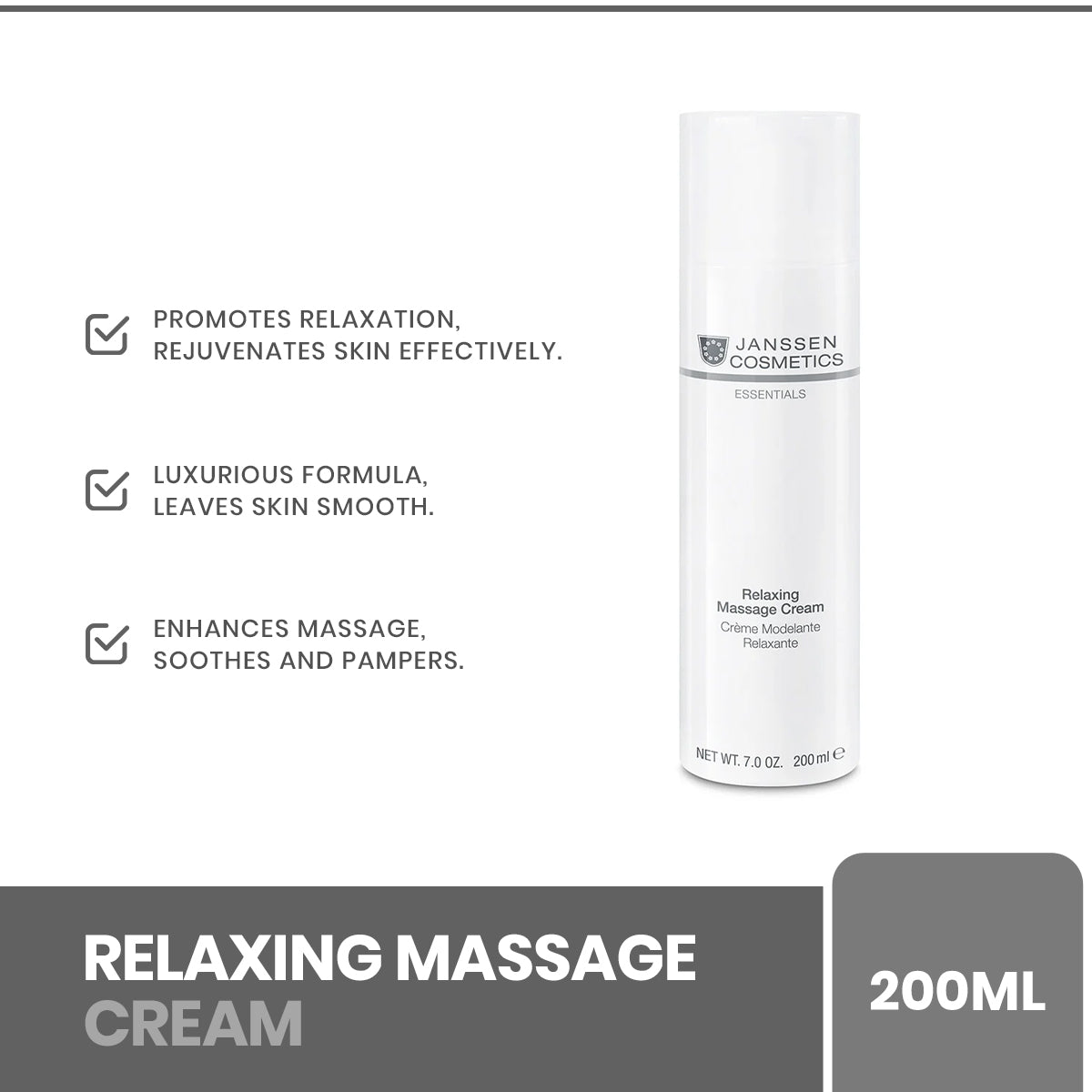 Janssen - Relaxing Massage Cream 200 ml
