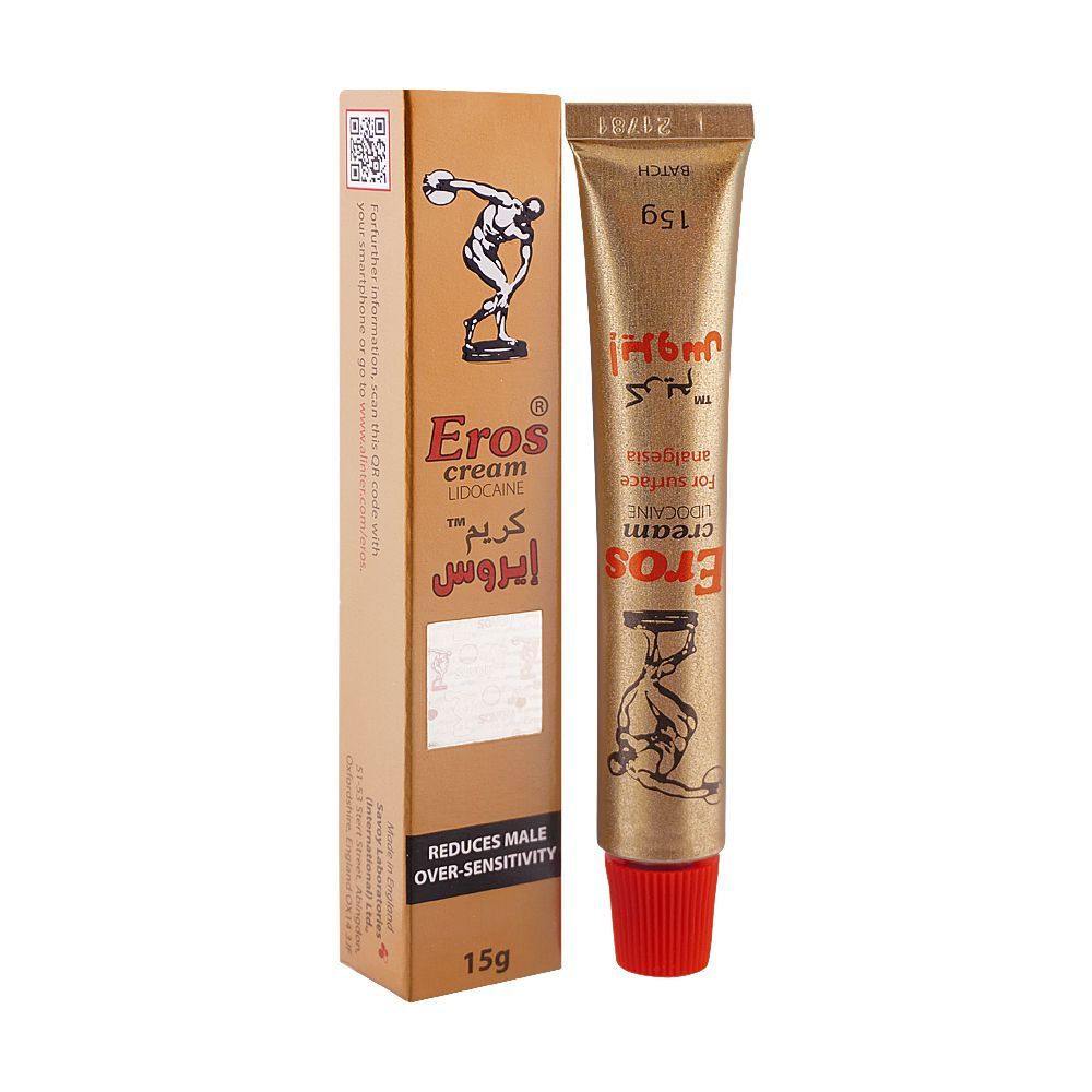 Eros Timing Cream Lidocaine 15G
