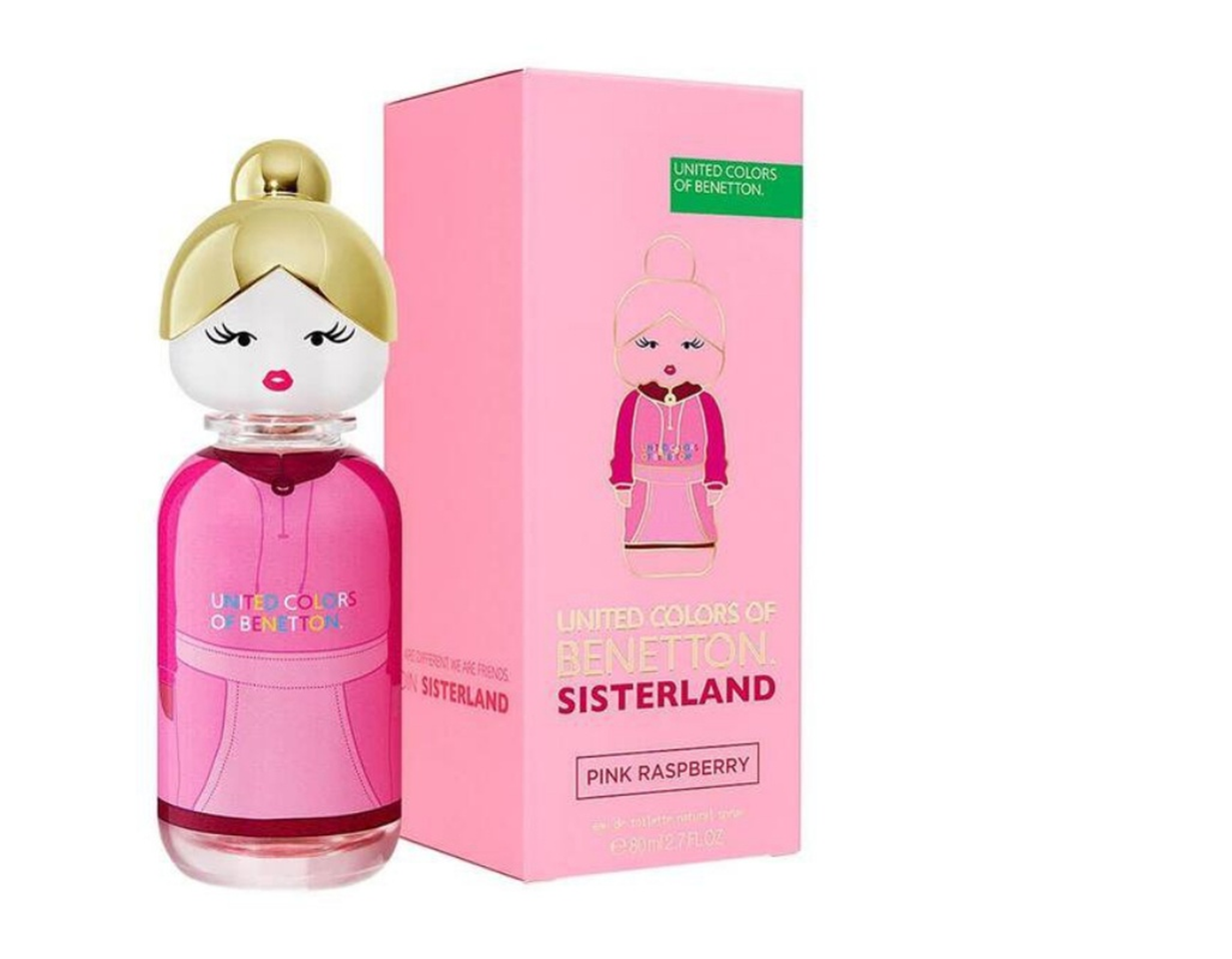 Benetton Sisterland Pink Rasberry Edt 80Ml