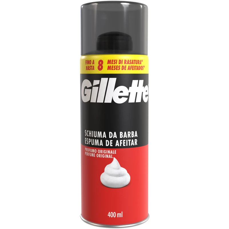 Gillette - Regular Shaving Foam - 400ml