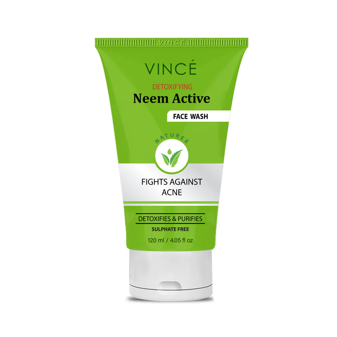 Vince - Detoxifying Neem Active Face Wash - 120Ml