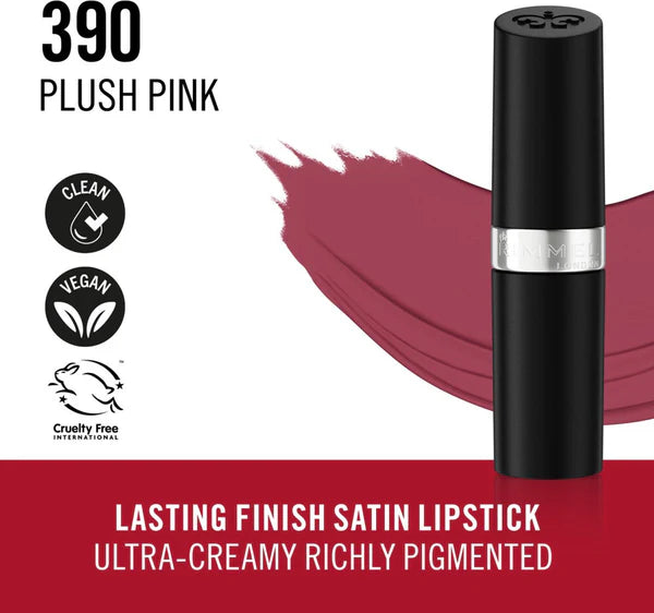 Rimmel - Lasting Finish Bullets Satin Lipstick - 320 Plush Pink