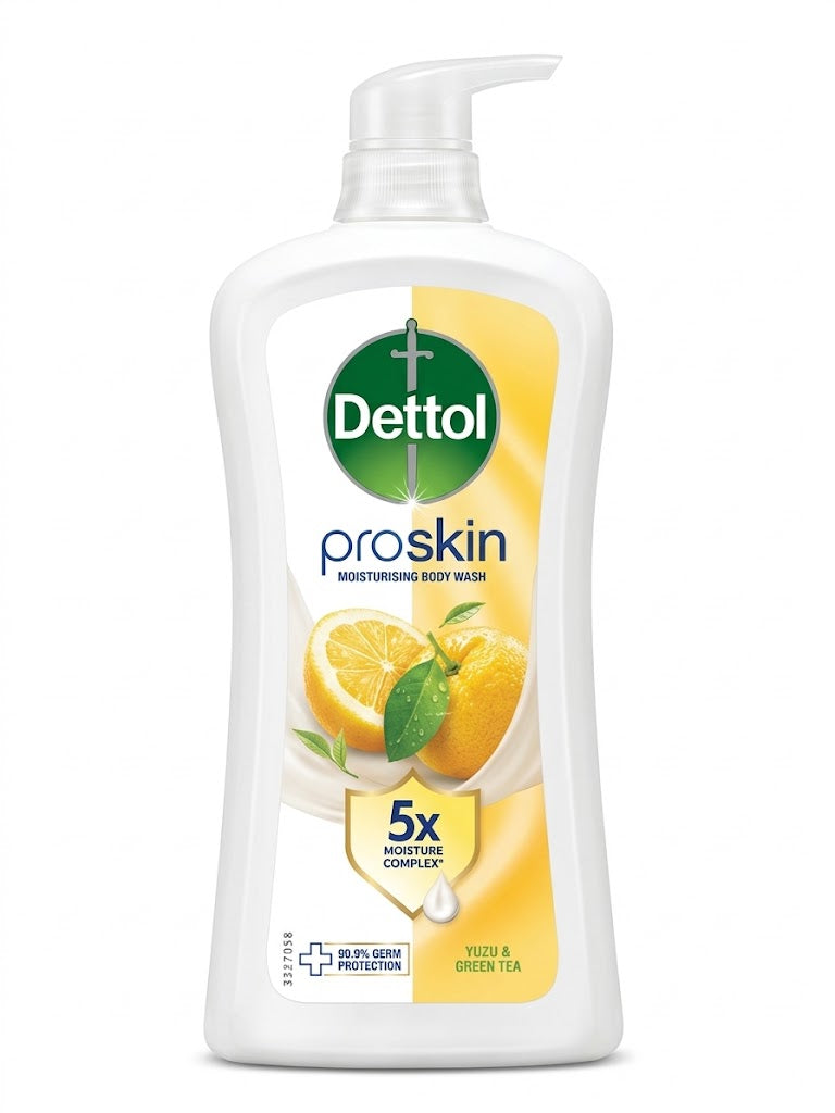Dettol - Pro Skin Yuzu & Green Tea Body Wash - 900g