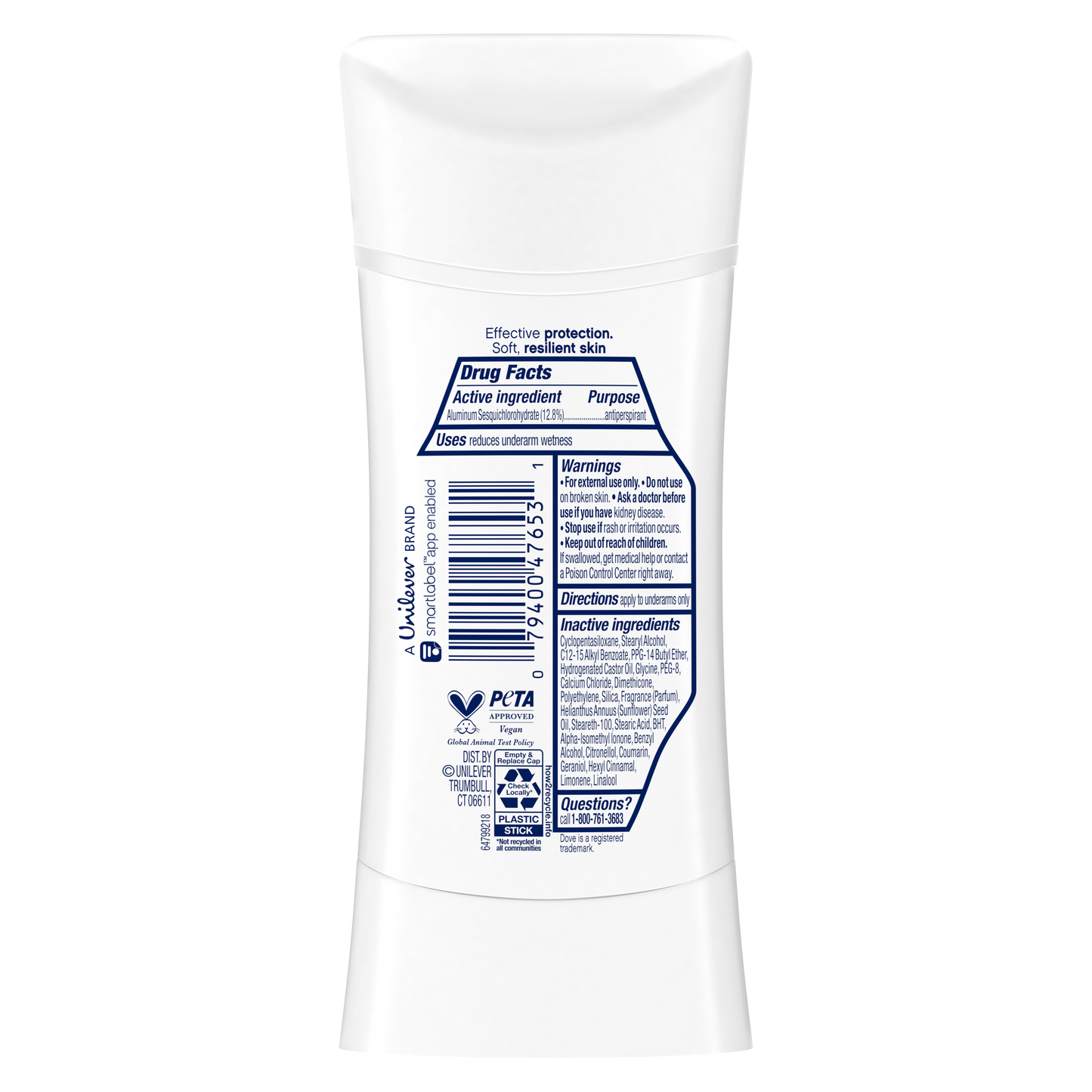 Dove - Deodorant Stick A/P Vanilla & Cocoa Butter 74G