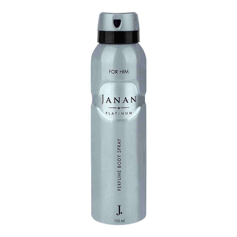 J. Janan Platinum Perfume Body Spray 150Ml