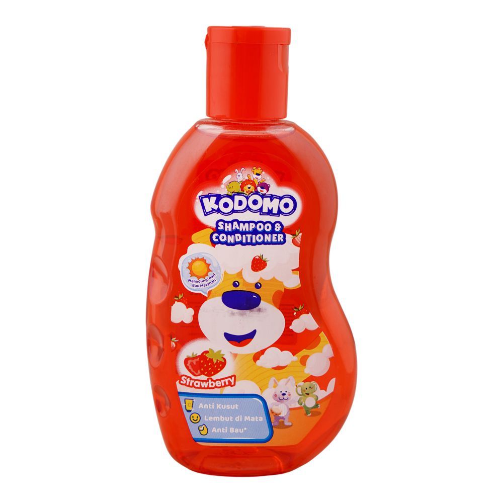 Kodomo - Shampoo & Conditioner Strawberry - 200Ml