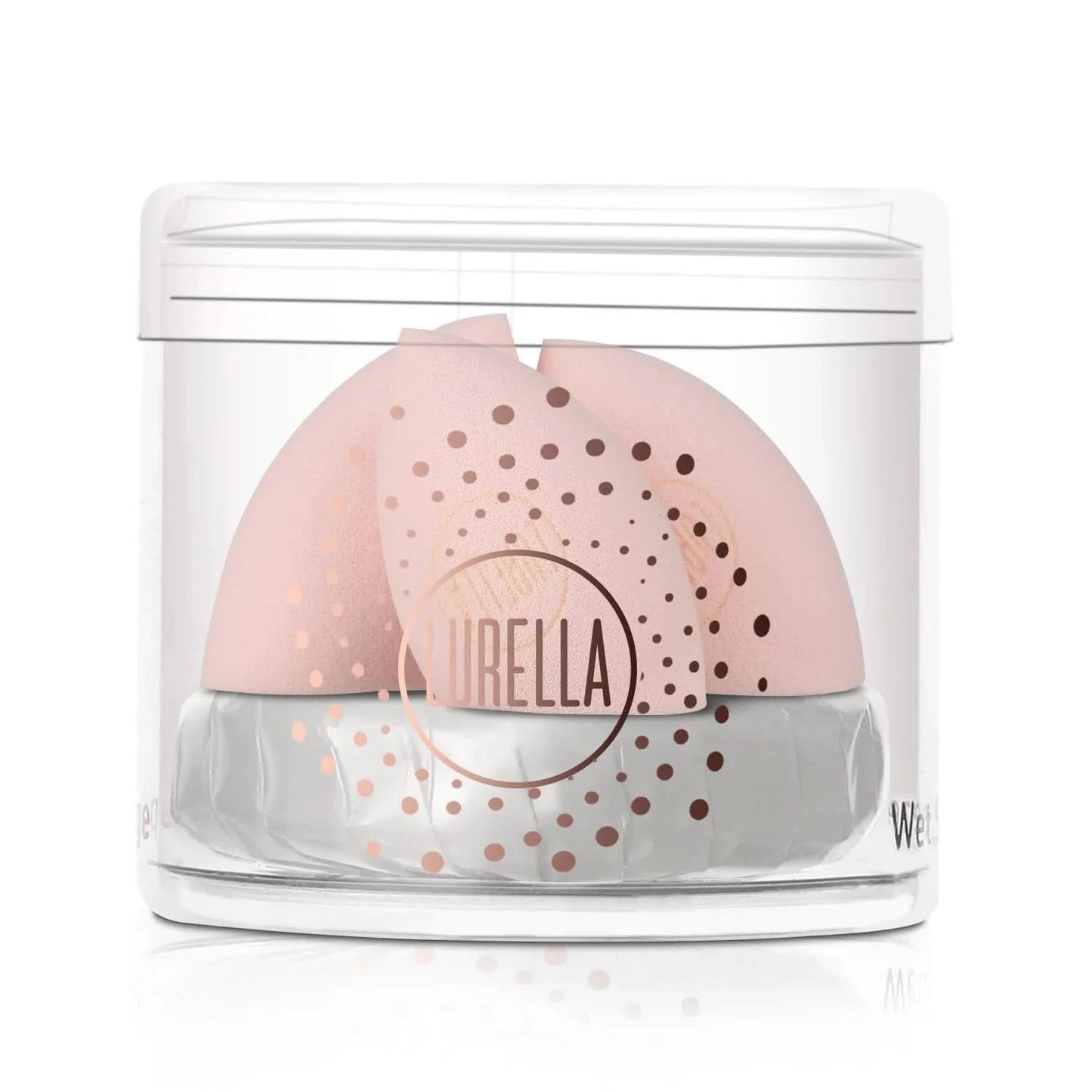 Lurella - Mini Angled Sponge Pack - Baby Pink
