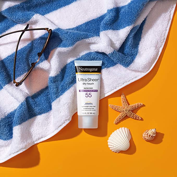 Neutrogena Ultra Sheer Dry-Touch Sunscreen Spf55 88Ml