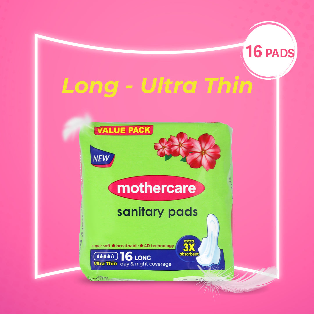 Mothercare - Mothercare- Ultra Thin 16 long Sanitary Pad
