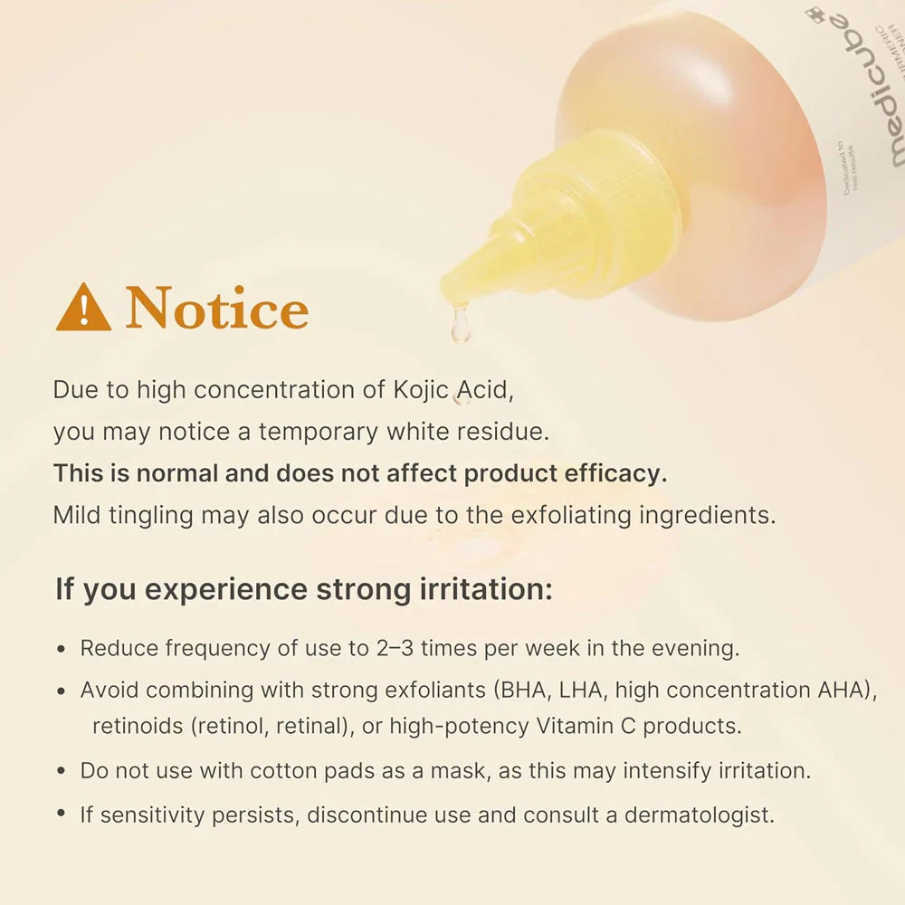 Medicube - Kojic Acid Turmeric Resurfacing Toner - 250ml