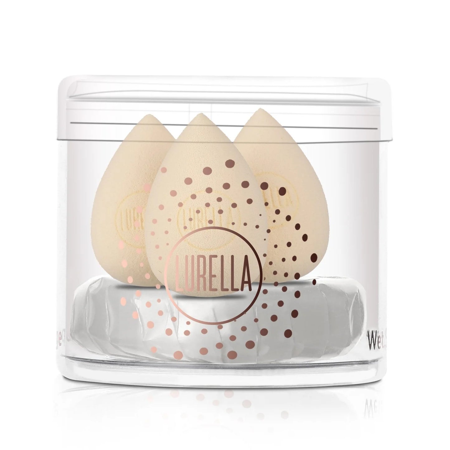 Lurella - Mini Teardrop Sponge Pack - Beige