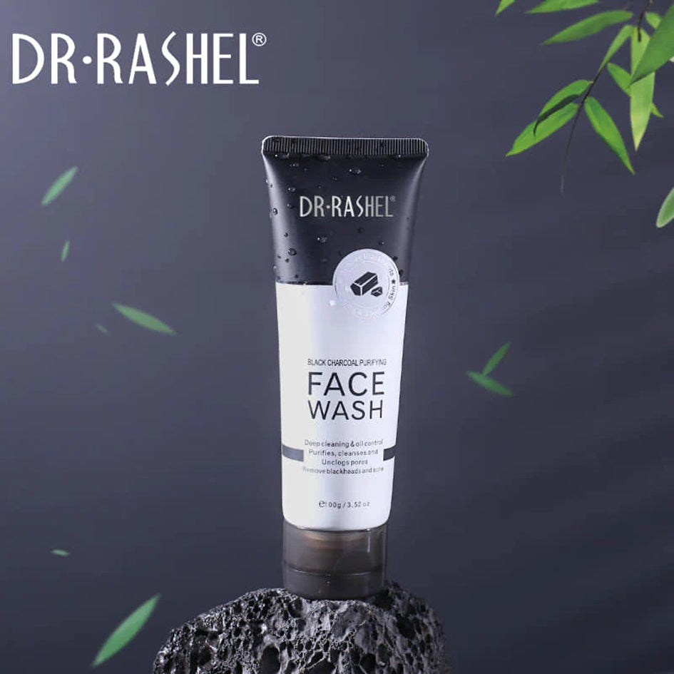 Dr.Rashel Black Charcoal Purifying Face Wash 100G