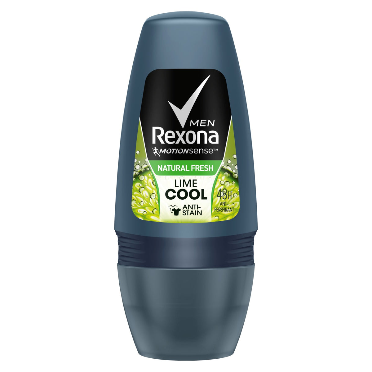 Rexona Deodorant Roll On Men Natural Fresh Lime 45Ml