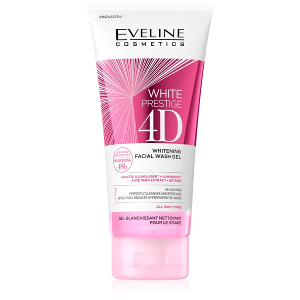 Eveline Cosmetics - 4D Best Fairness Whitening Face Wash Gel