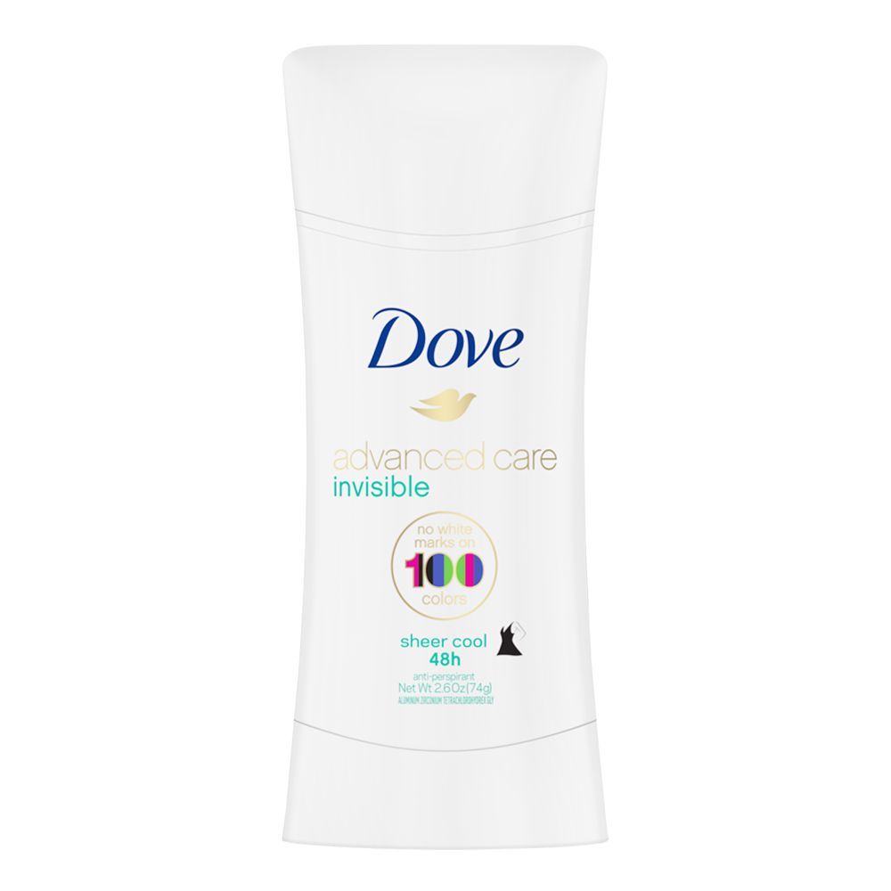 Dove Deodorant Stick A/P Invisible Sheer Cool 74G - Highfy.pk