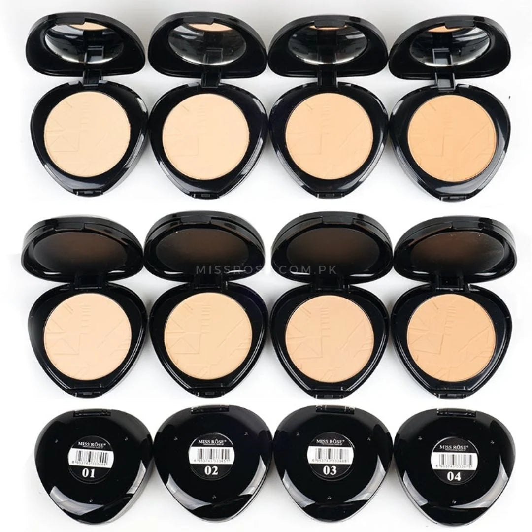 Miss Rose Bright Black Triangle Double Layer Powder