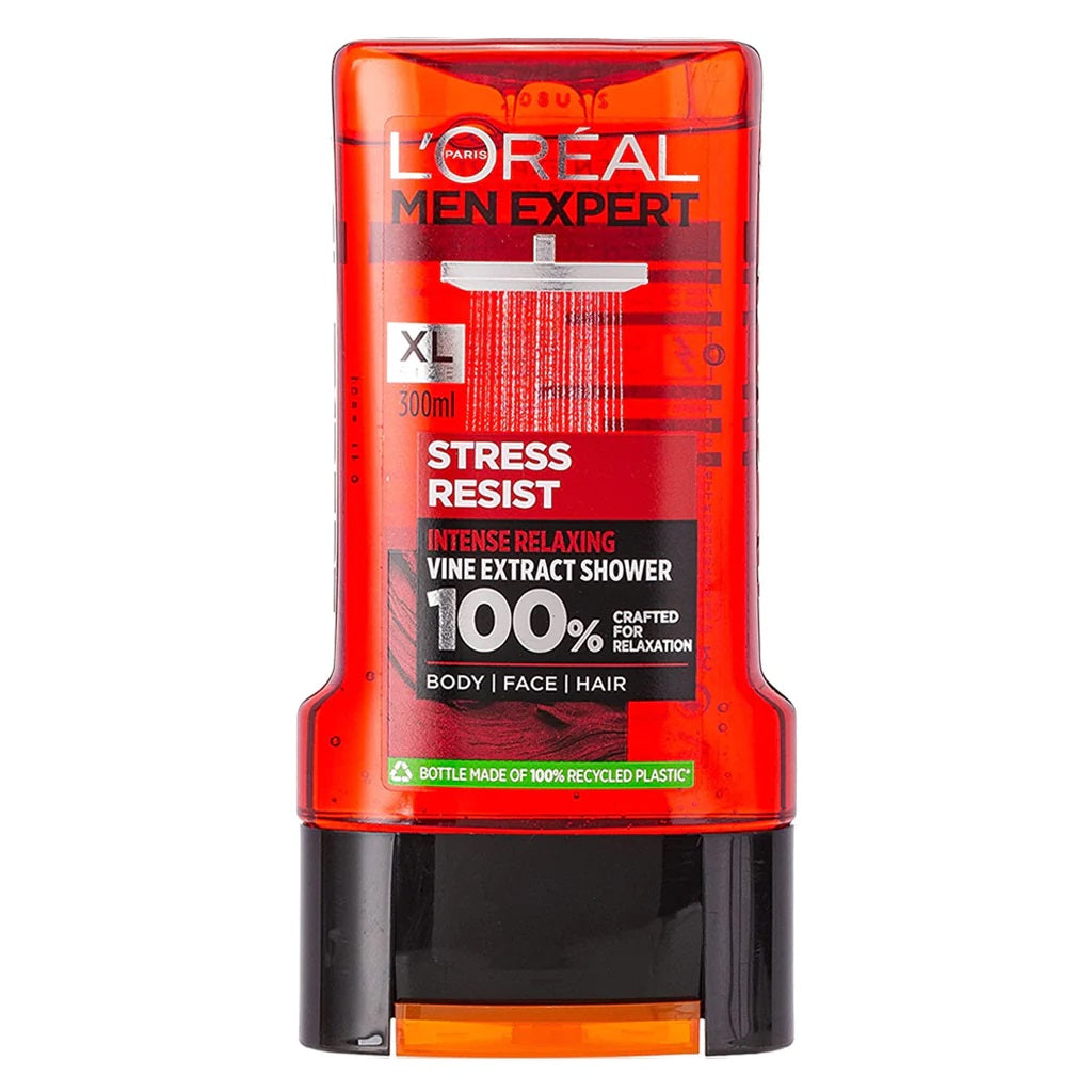 L'Oreal Men Expert Shower Gel Stress Resist Vine Extract 300Ml
