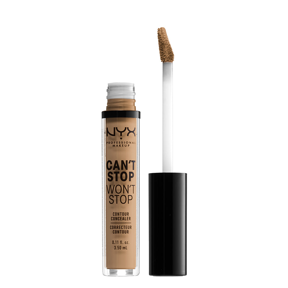 NYX Cant Stop Won'T Stop Contour Concealer 15 Caramel