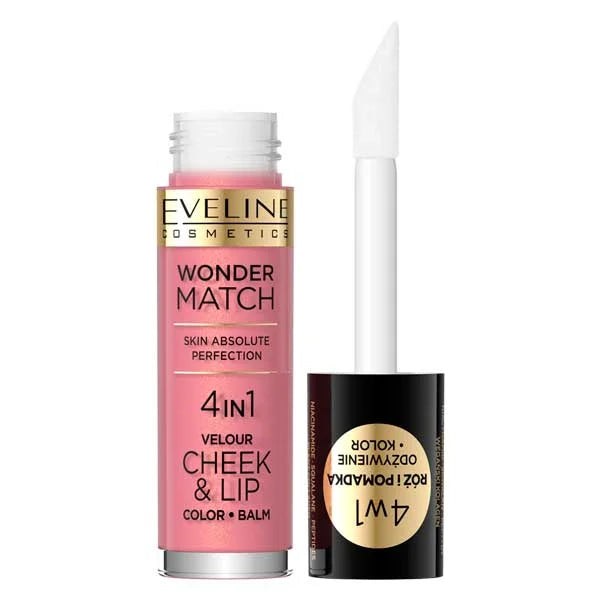 Eveline Cosmetics - Wonder Match 4-in-1 Cheek & Lip Color Balm