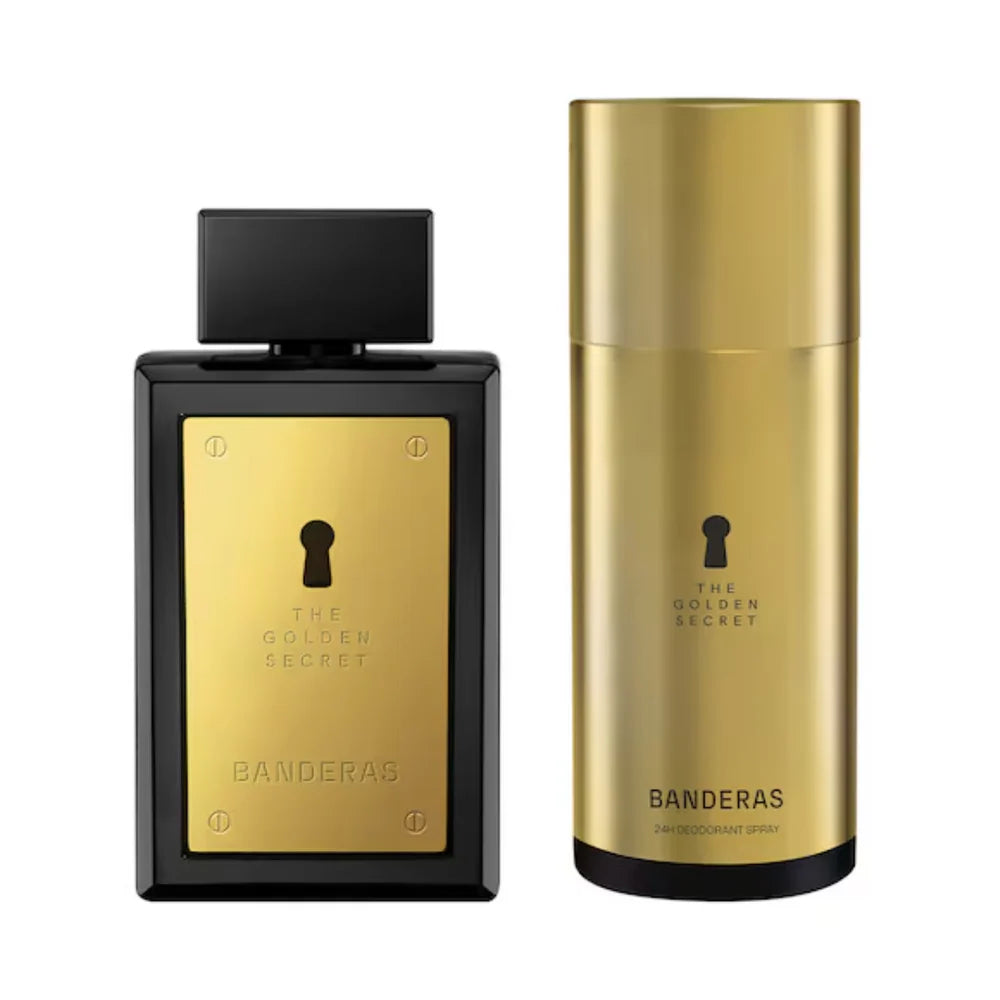 Antonio Banderas The Golden Secret Edt 100Ml+Deo Spray150Ml