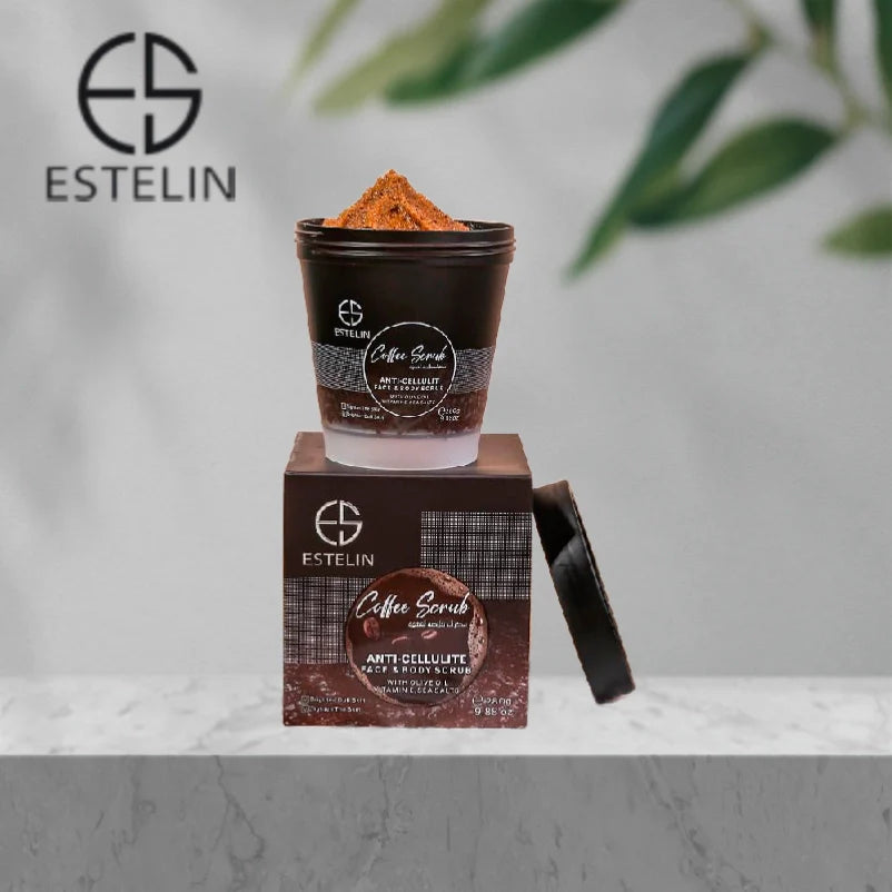 Estelin Coffe Face & Body Scrub 280G