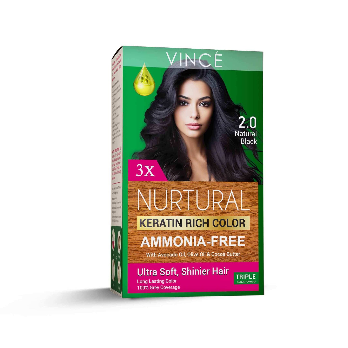 Vince - 2.0 - Natural Black - Nurtural Women Hair Color