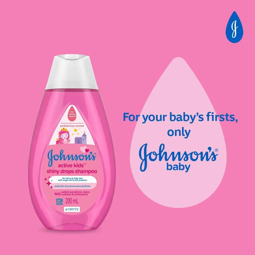 Johnsons - Kids Shampoo Shiny Drops