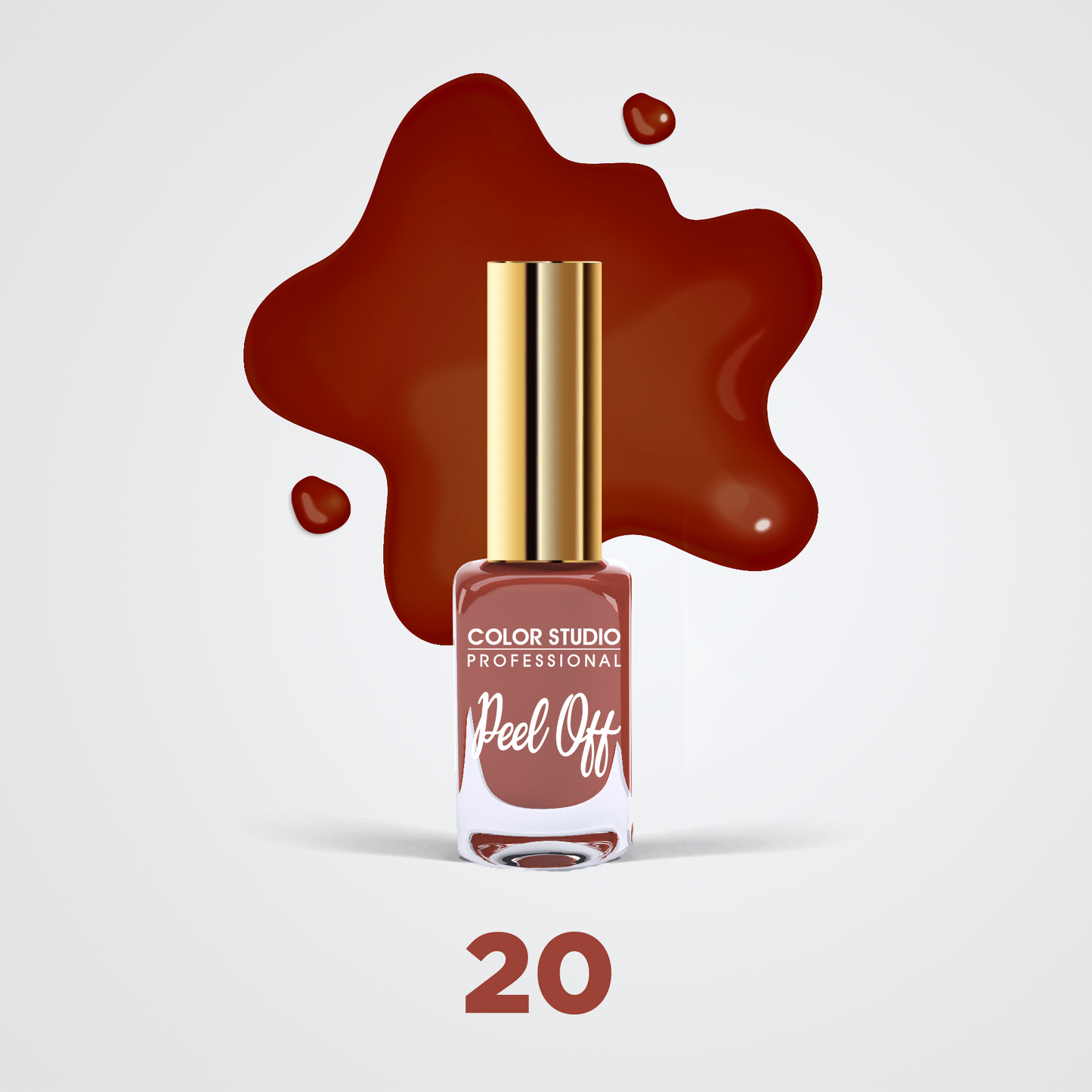 Color Studio - 20 Queen Bee - Peel Off Nail Colors - Water Based Nail Polish