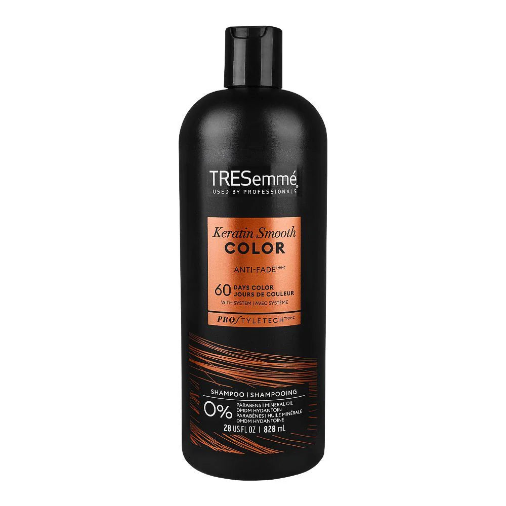Tresemme Usa Shampoo Keratin Smooth Color 828Ml