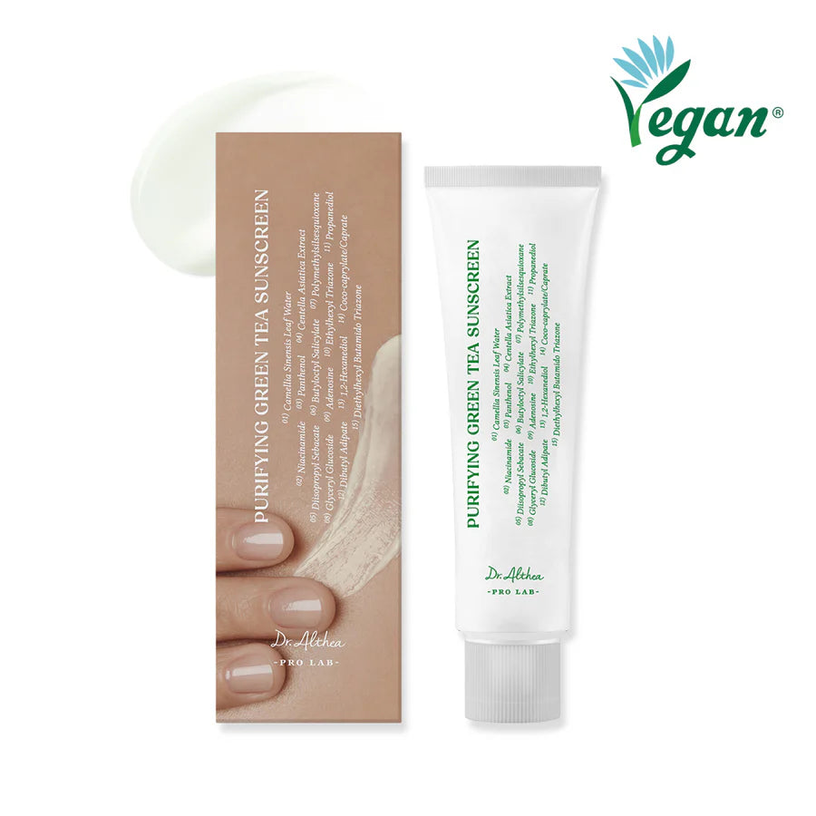 Dr.Althea - Purifying Green Tea Sunscreen SPF50+ PA+++ - 50ml