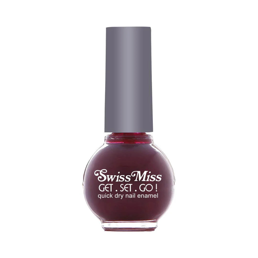 Swiss Miss - Get Set Go Nail Polish 284 - True Maroon