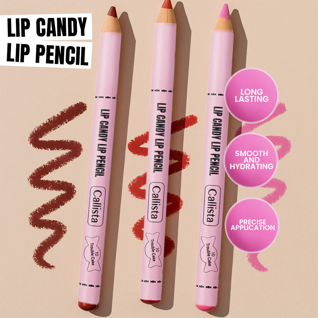 Callista Beauty - Lip Candy Lip Pencil - 13 Espresso Fudge - Brown