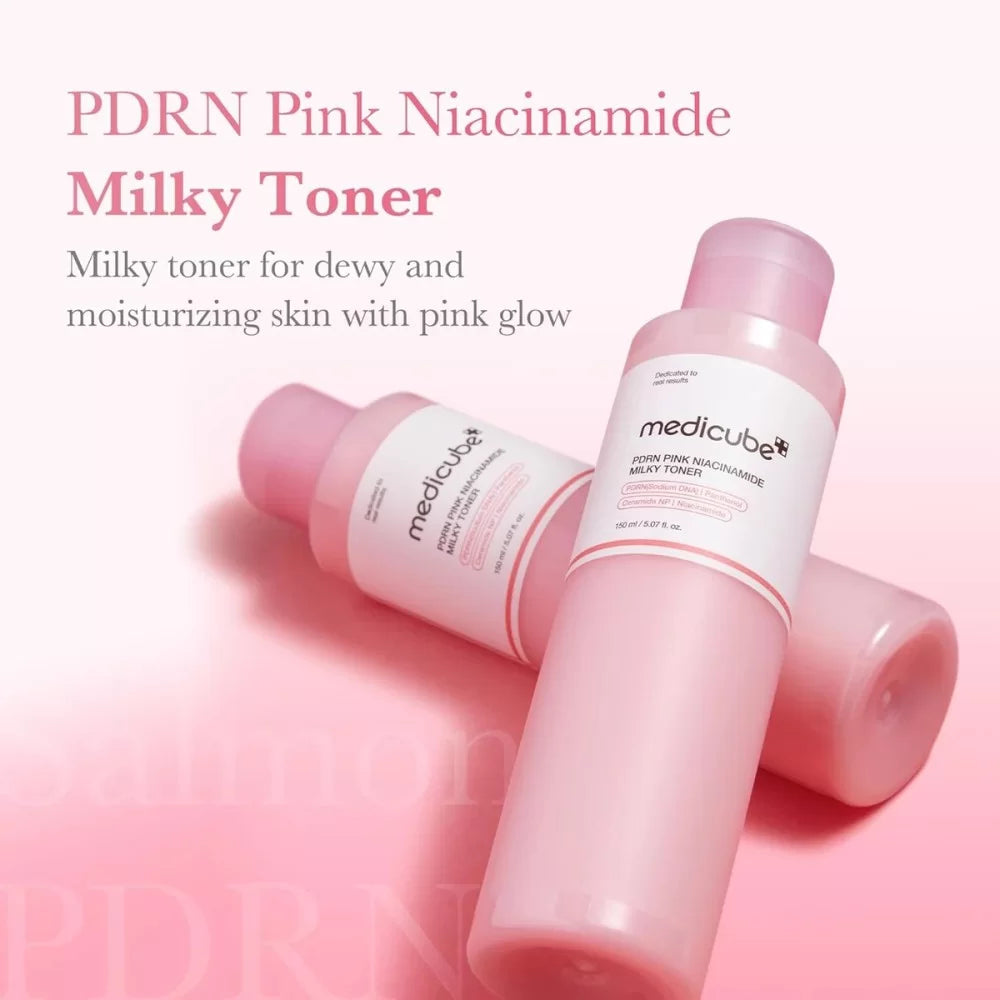 Medicube - PDRN Pink Niacinamide Milky Toner - 150ml