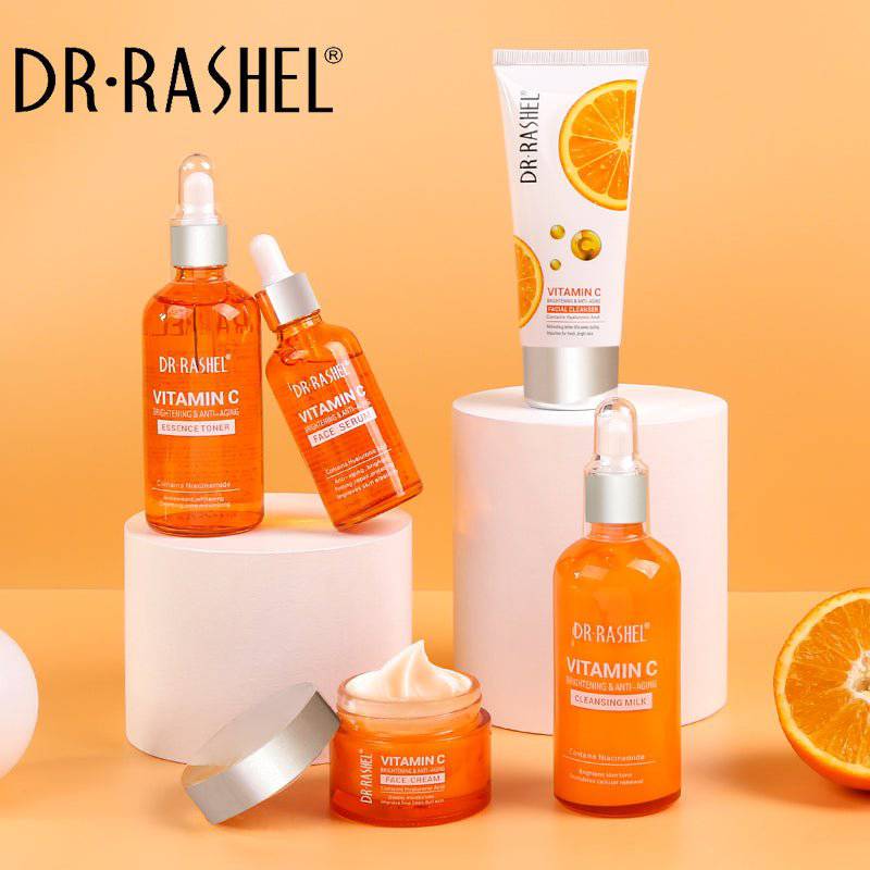 Dr Rashel - Vitamin C Brightening Skin Care 5 Pcs/Travel Set