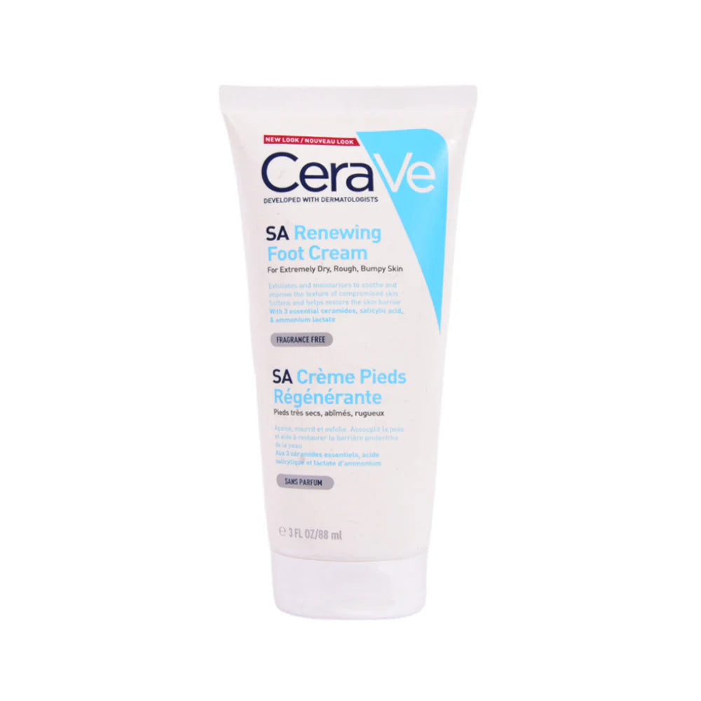 CeraVe SA Renewing Foot Cream 3Oz/88Ml