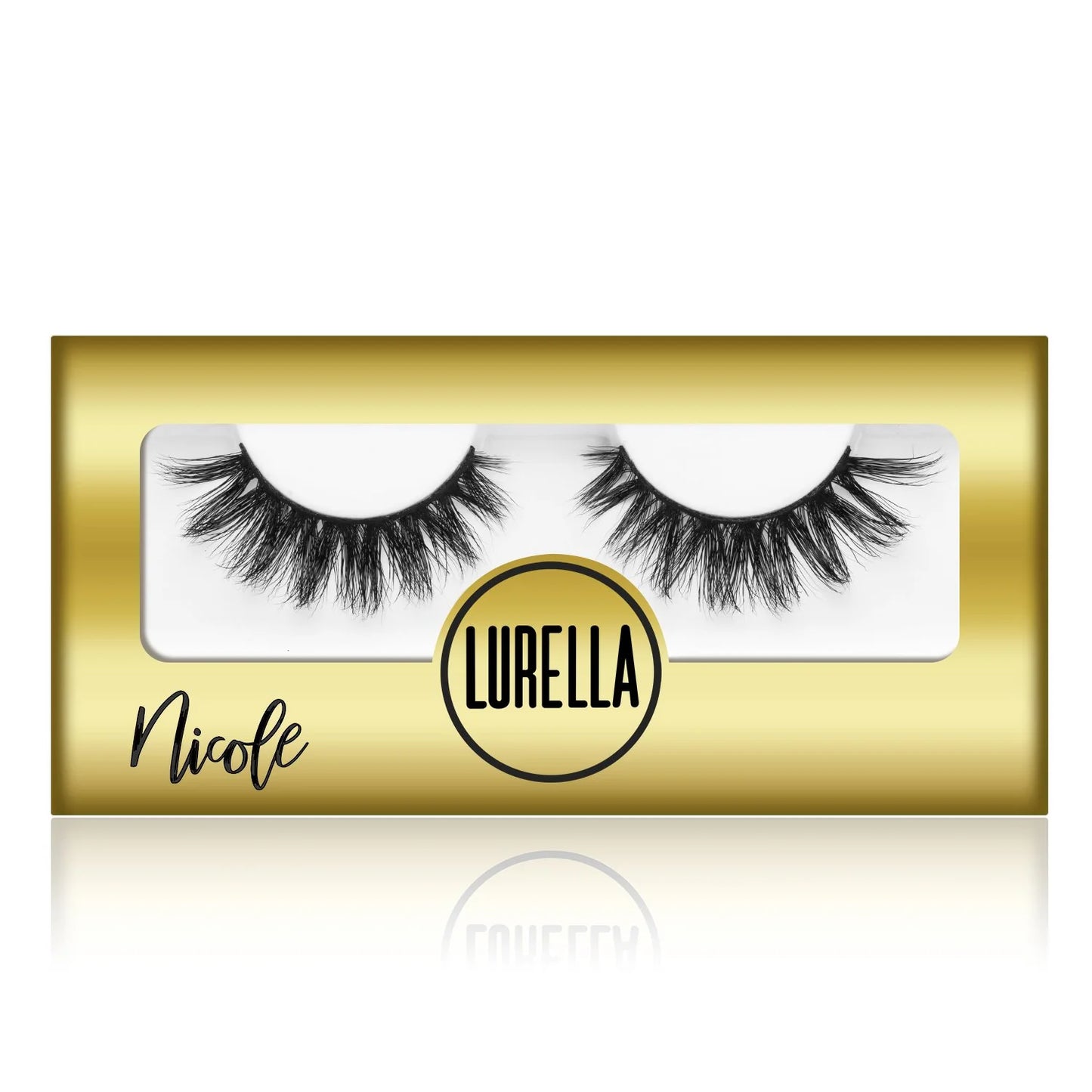 Lurella - 3D Mink Eyelashes - Nicole