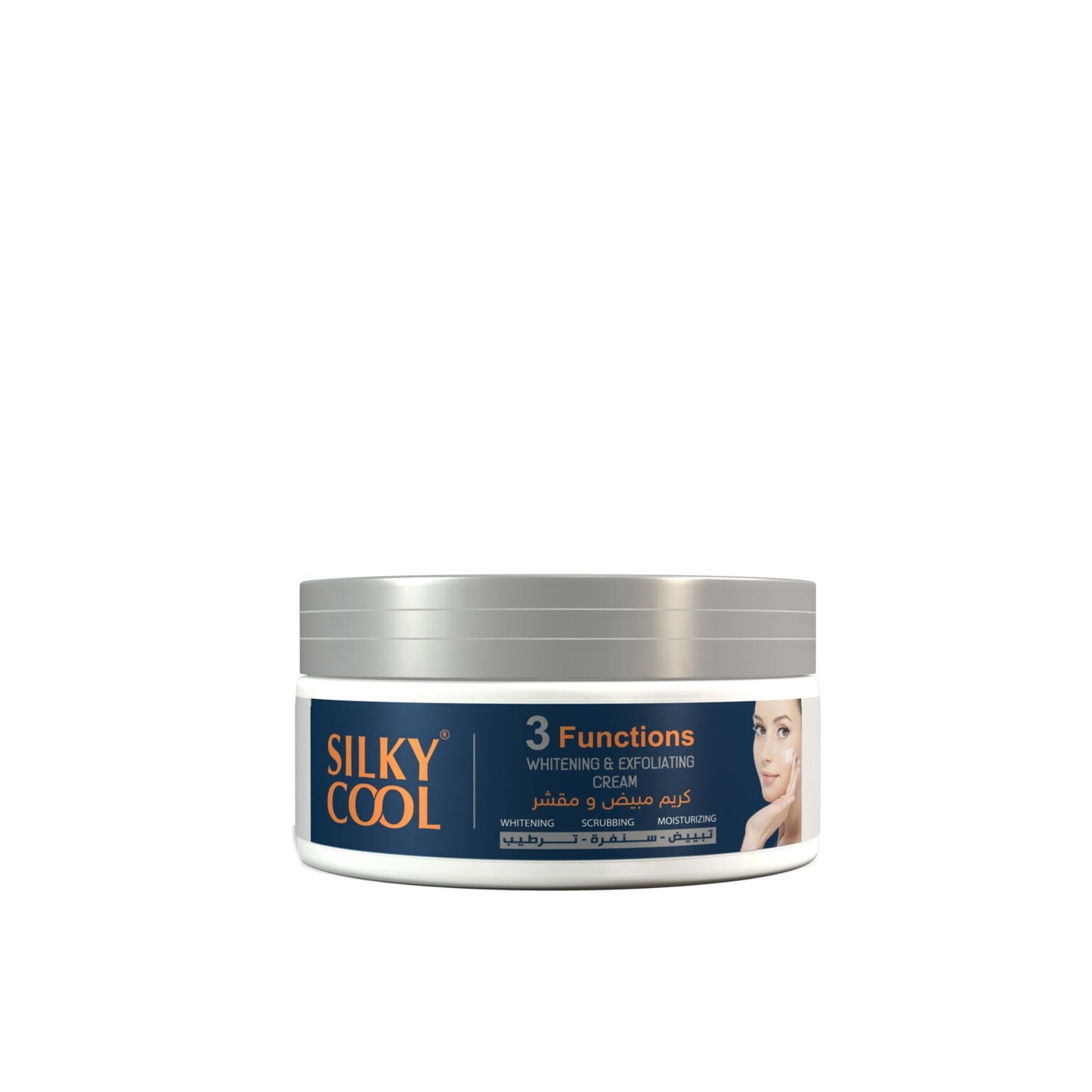 Silky Cool - 3 Function Whitening & Exfoliating Cream