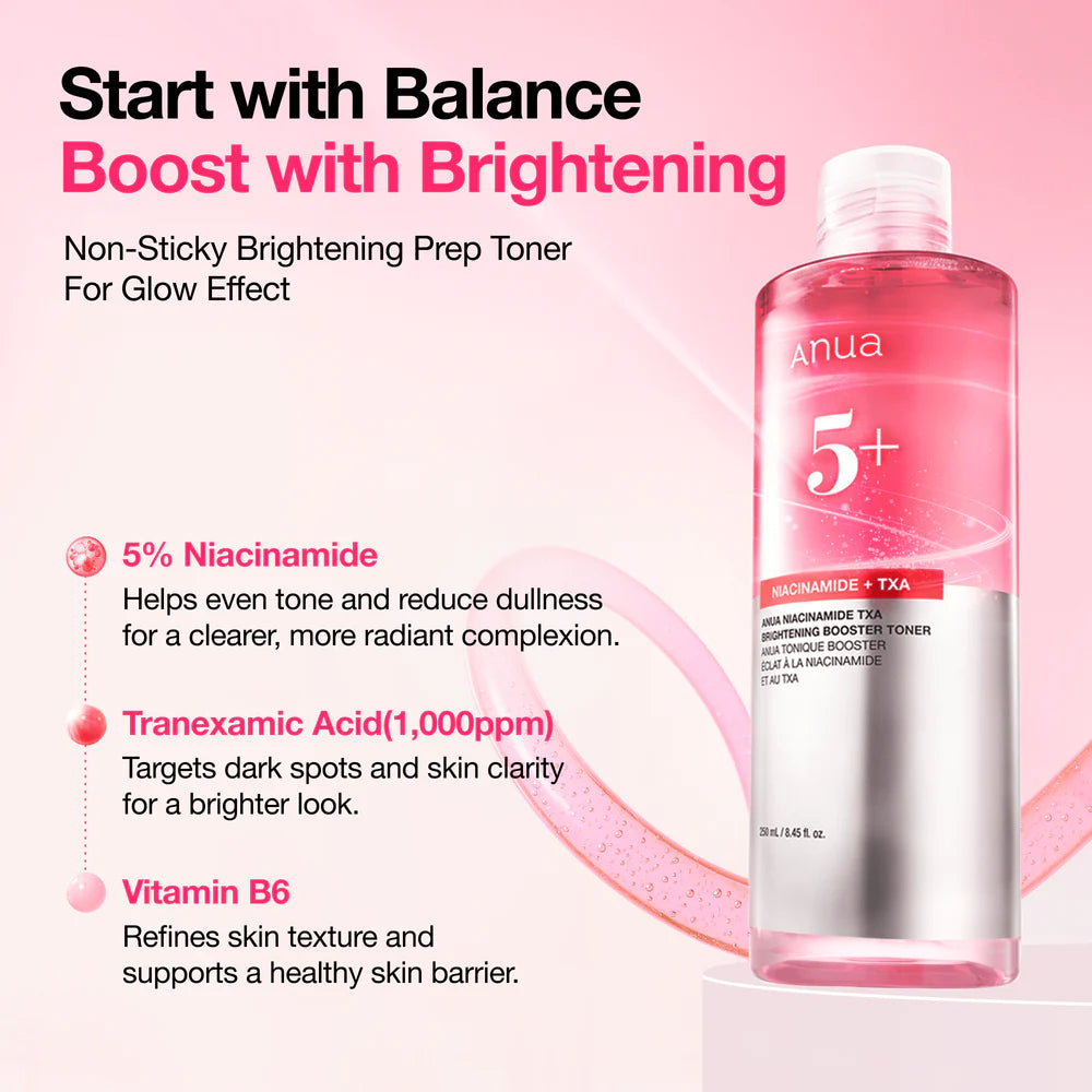 Anua - Tone Boost Niacinamide TXA Brightening Boosting Toner 250ml