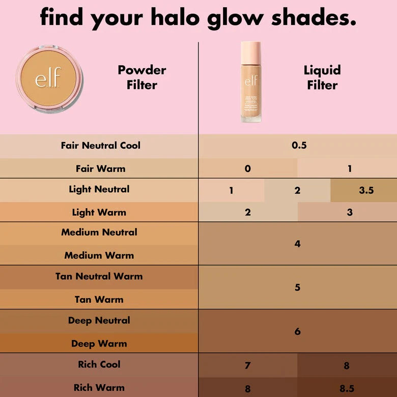 Elf - Halo Glow Powder Filter Pressed Powder