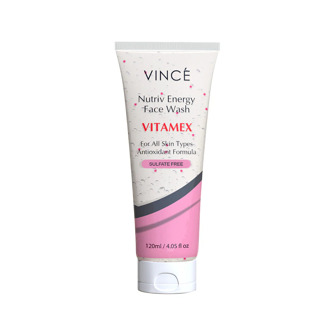 Vince - Nutrive Energy Face Wash - 120Ml