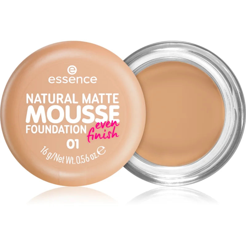 Essence - Natural Matte Mousse Foundation 01
