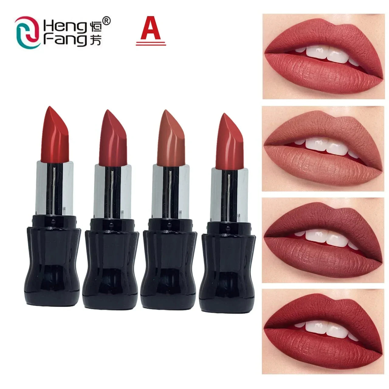 Heng Fang Cola Coca Pack Of 4 Lipstick - A