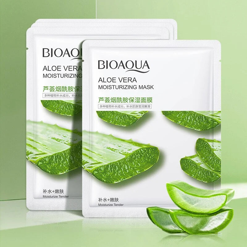 Bioaqua - Aloe Vera Moisturizing and Hydrating Mask - 25g
