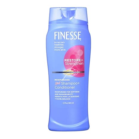 Finesse - Shampoo Restore + Strengthen Moisturising 2in1 - 384ml
