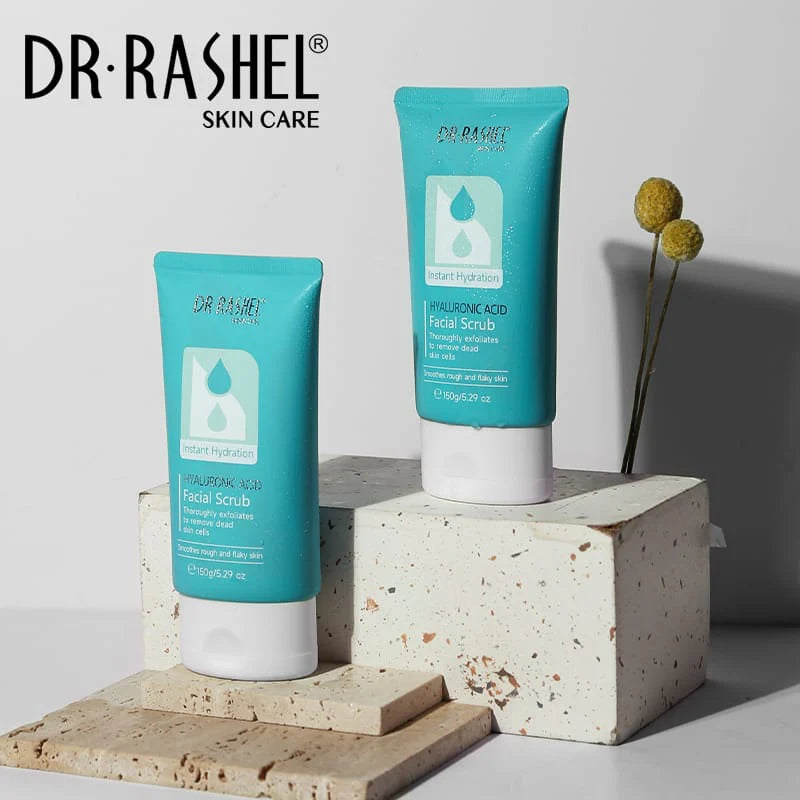 Dr Rashel - Hyaluronic Acid Instant Hydration Facial Scrub 150g