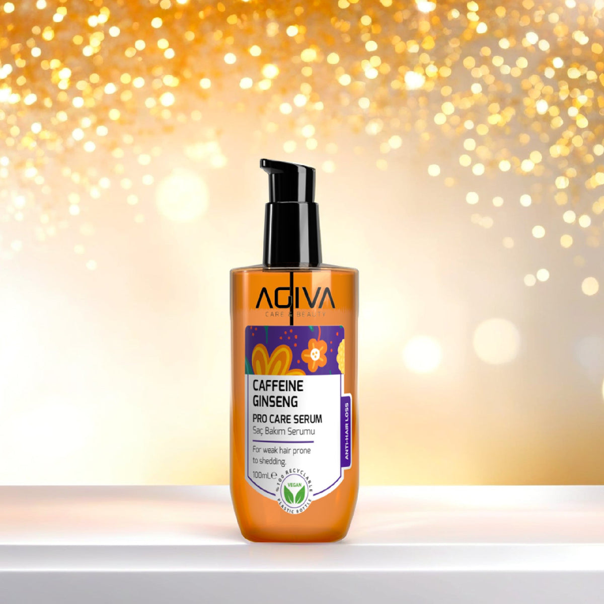 Agiva - Caffeine Ginseng Pro Care Hair Serum - 100 ml
